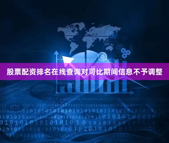股票配资排名在线查询对可比期间信息不予调整